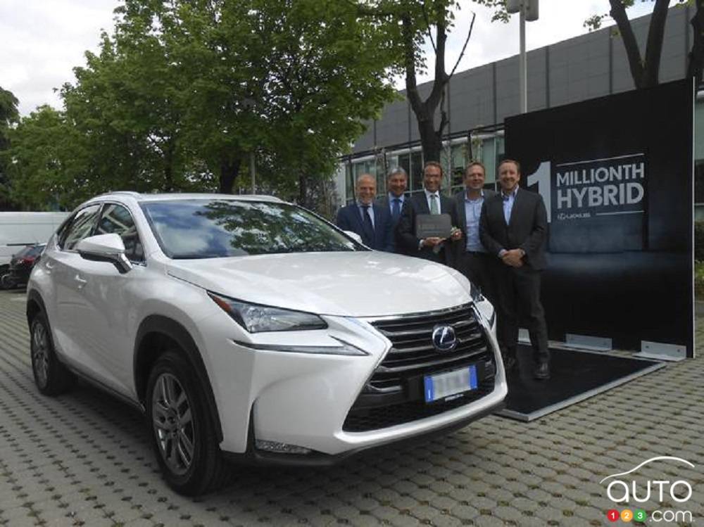 Lexus has now sold one million hybrid vehicles globally