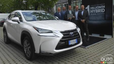 Lexus has now sold one million hybrid vehicles globally
