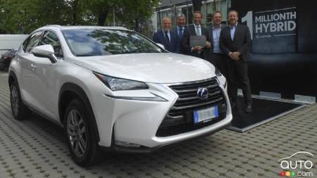 Lexus a maintenant vendu 1 million d’hybrides dans le monde