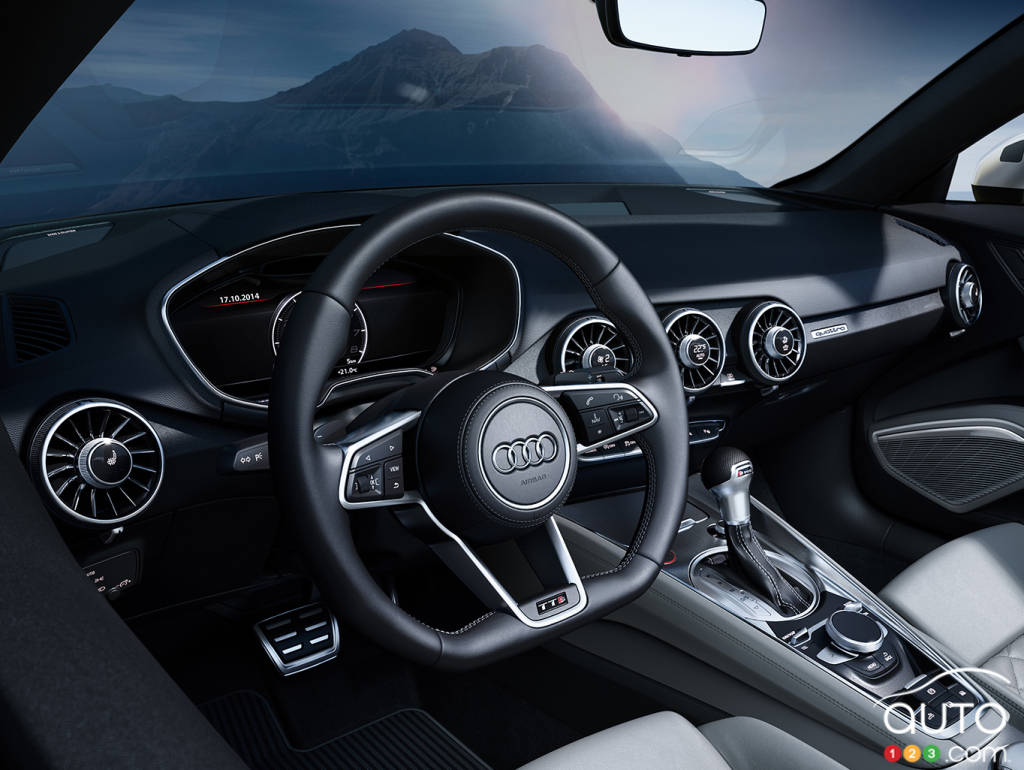 Audi TTS interior