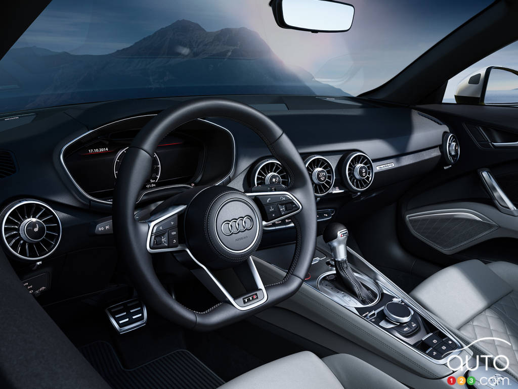 Habitacle de l'Audi TTS