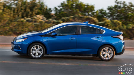La Chevrolet Volt élue voiture verte canadienne de 2016