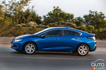 La Chevrolet Volt élue voiture verte canadienne de 2016