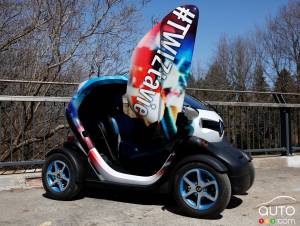 La Renault Twizy : louez-la pour 99 $ par mois!