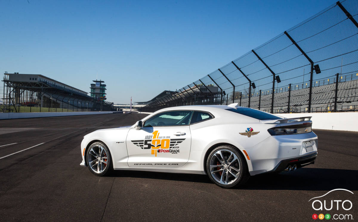 2017 Chevy Camaro SS 50th Anniversary to become Indy 500 pace car