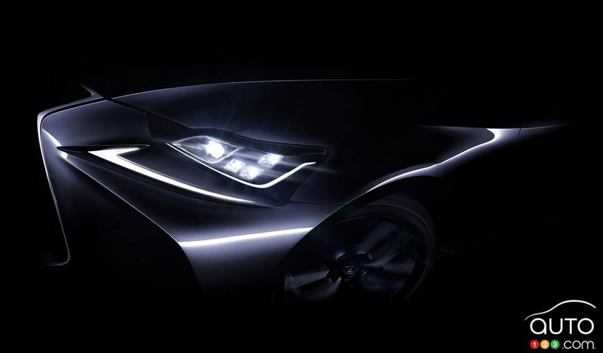 New Lexus IS announced for Beijing Auto Show