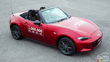 La millionième Mazda MX-5 a été construite