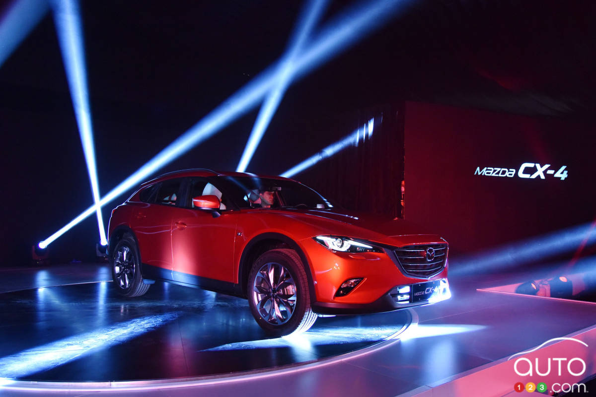 Beijing 2016 : voici le tout nouveau Mazda CX-4!
