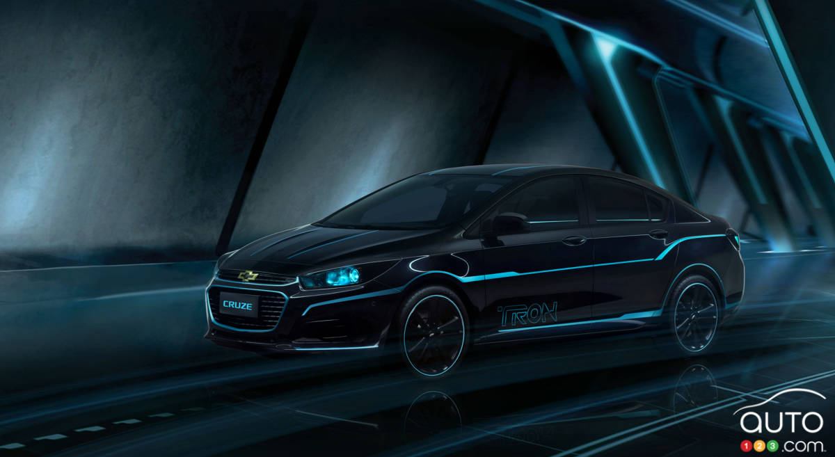 Beijing 2016: Chevy Cruze inspired by “TRON: Legacy” debuts