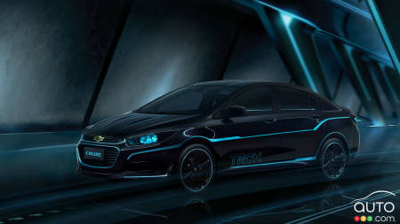 Beijing 2016: Chevy Cruze inspired by “TRON: Legacy” debuts