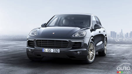 New Porsche Cayenne Platinum Edition available in Canada in August