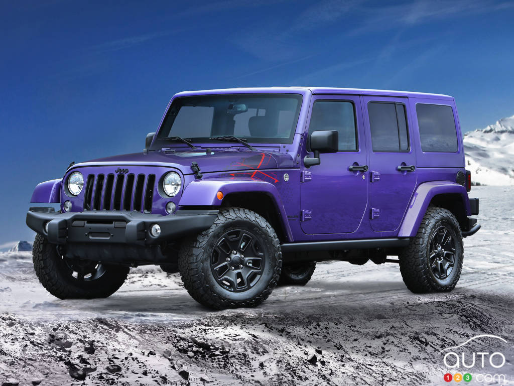 Le Jeep Wrangler 2016