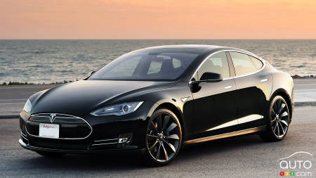 Deux Tesla Model S P85D comme autopatrouilles à Los Angeles