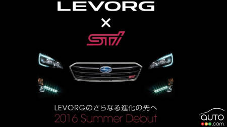 Une Subaru Levorg STI verra le jour cet été