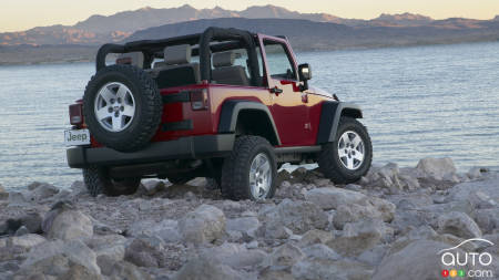 Un rappel touche 35 412 Jeep Wrangler 2007 à 2010