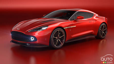 New Aston Martin Vanquish Zagato makes world debut