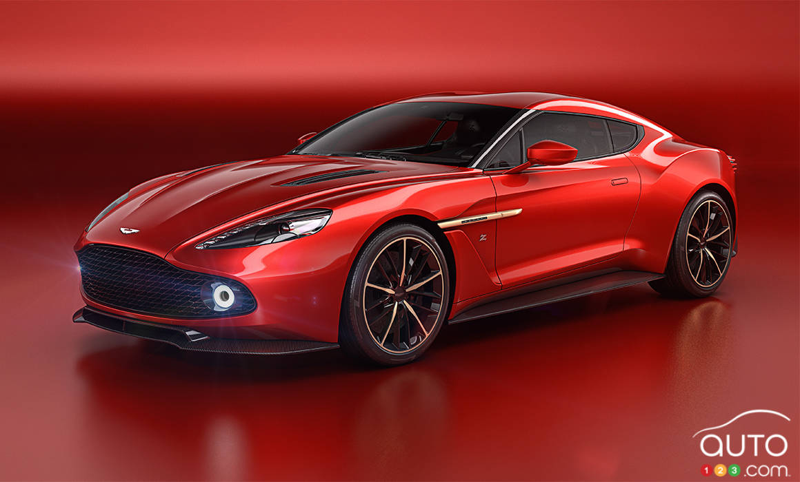 Première mondiale pour le concept Aston Martin Vanquish Zagato