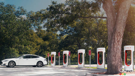 New Tesla Superchargers to be added in Canada