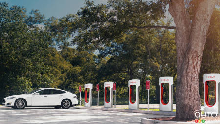 Le Québec aura 3 nouveaux superchargeurs Tesla d’ici peu