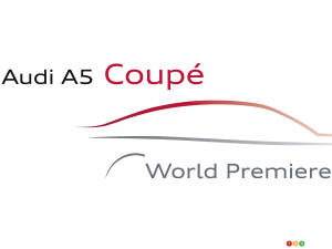 Première mondiale pour la nouvelle Audi A5 Coupé 2017 cette semaine