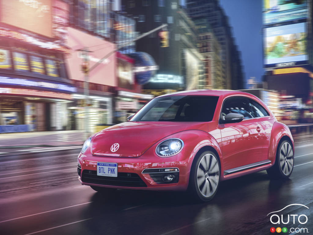 The new 2017 Volkswagen #PinkBeetle