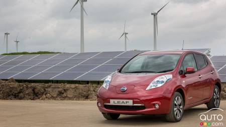 Nissan’s largest euro plant now running on solar and wind power