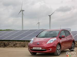 Nissan’s largest euro plant now running on solar and wind power