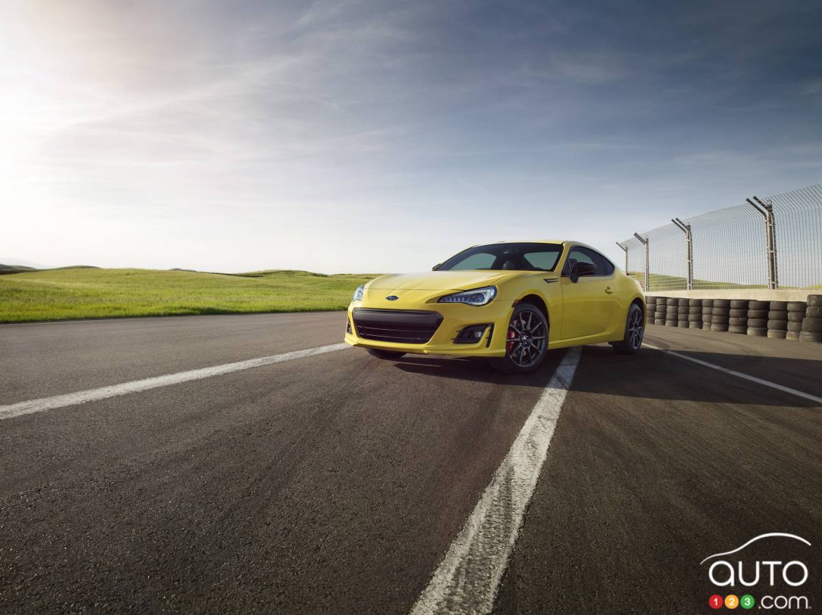 2017 Subaru BRZ Series.Yellow unveiled as limited-edition model
