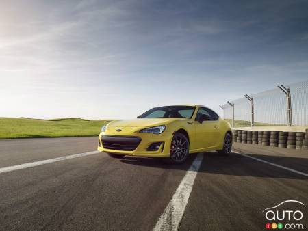 2017 Subaru BRZ Series.Yellow unveiled as limited-edition model