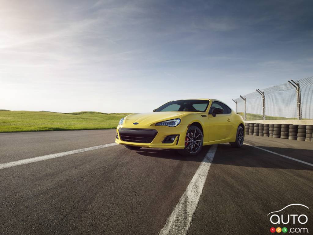 La Subaru BRZ Series.Yellow 2017