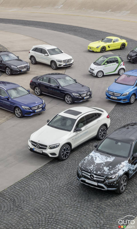 Daimler invests over $10 billion in green technologies