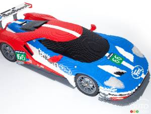 Une Ford GT construite avec 40 000 pièces de LEGO aux 24 Heures du Mans