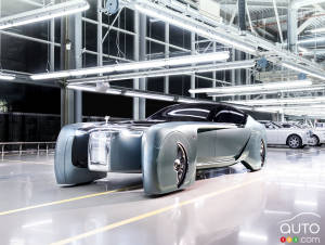 Rolls-Royce presents futuristic VISION NEXT 100 concept