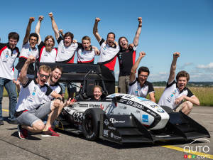 Electric car in Switzerland goes 0-100 in just 1.513 second!