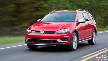 Cote de sécurité 5 étoiles pour la Volkswagen Golf Alltrack 2017