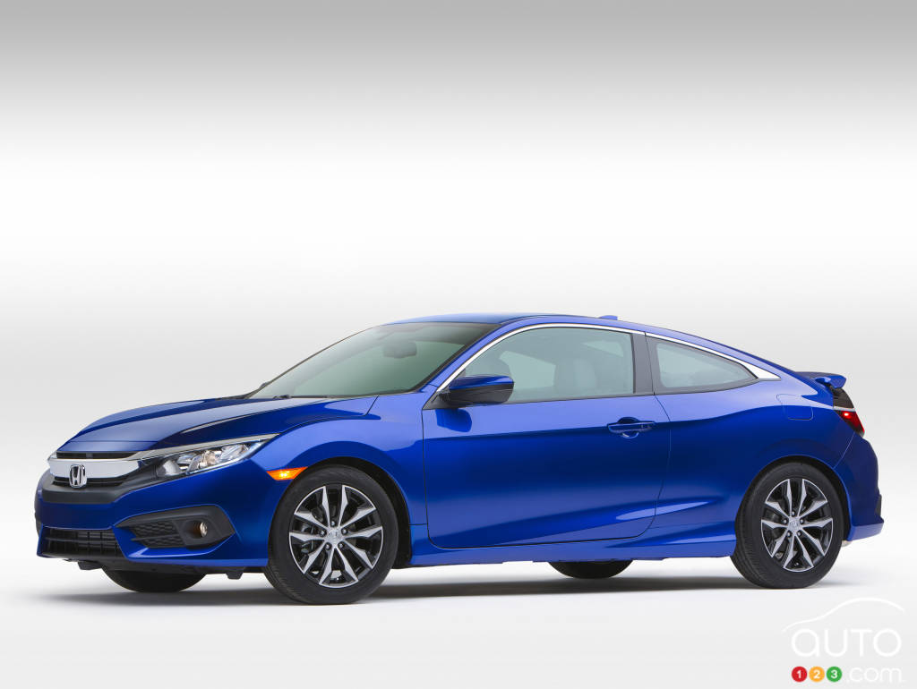 La Honda Civic, voiture gagnante de l'édition 2016