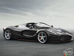 Ferrari LaFerrari Spider revealed ahead of Paris Auto Show