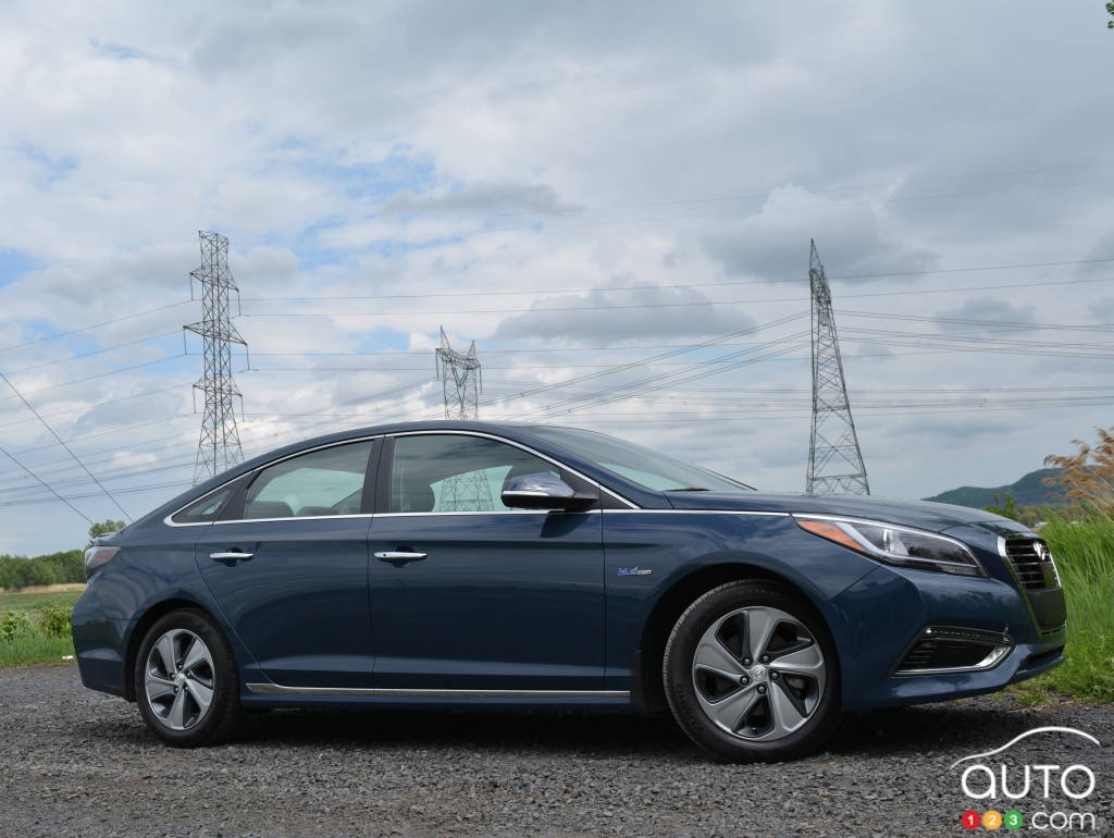 Hyundai Sonata hybride rechargeable Ultimate 2016
