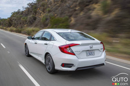 2016 Honda Civic Coupe recalled to fix taillights