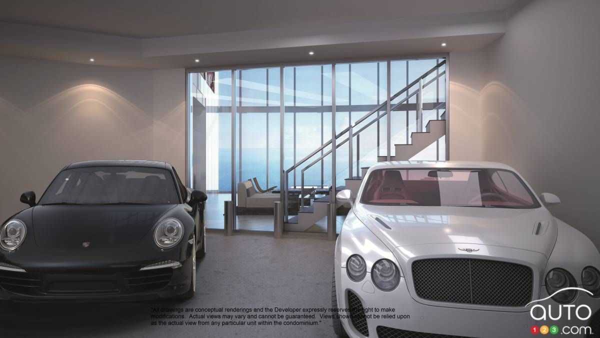 Porsche Design Tower lets you bring your car home… 60 stories high!