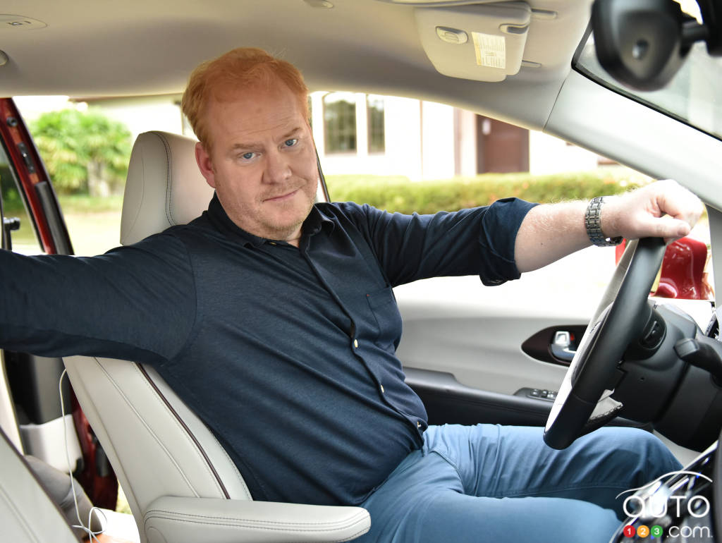 Jim Gaffigan et la Chrysler Pacifica 2017