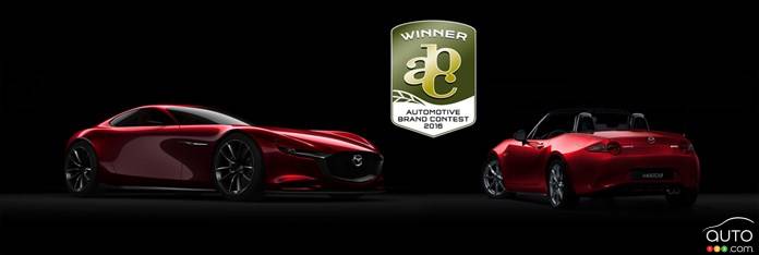 Mazda MX-5, RX-Vision concept win Automotive Brand Contest awards