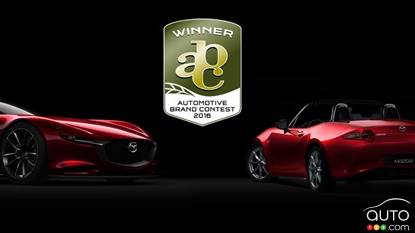 Deux gagnants Mazda au Automotive Brand Contest