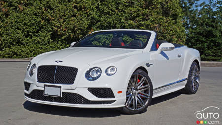 2016 Bentley Continental GT Speed Convertible Review