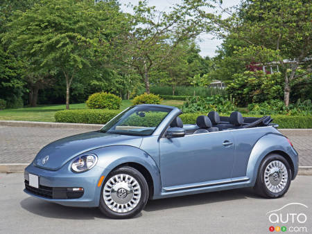 Volkswagen Beetle Denim décapotable 2016 : essai routier