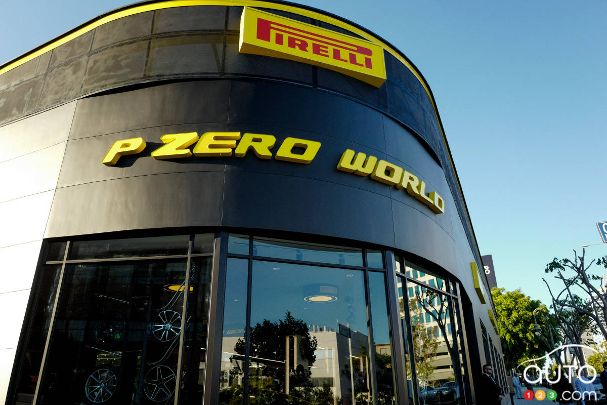 Pirelli P Zero World store opens in Los Angeles