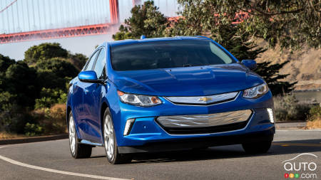 Chevy Volt hits 100,000 units sold in the U.S.