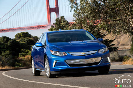 Chevy Volt hits 100,000 units sold in the U.S.