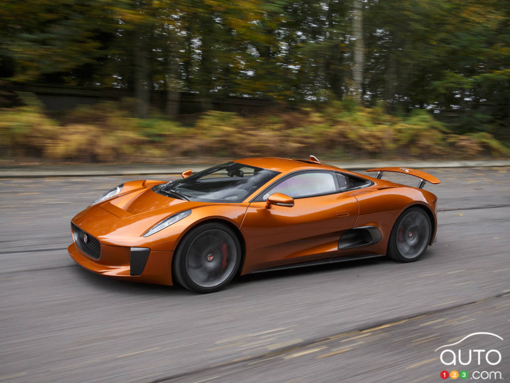 The Jaguar C-X75 Hybrid Concept
