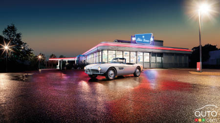 La BMW 507 d’Elvis Presley exposée au Concours d’Elegance de Pebble Beach